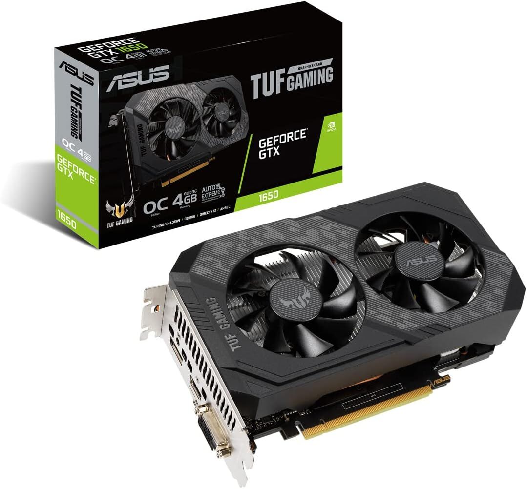 Asus Tuf GeForce GTX 1650 4GB GDDR6 128 Bit Ekran Kartı