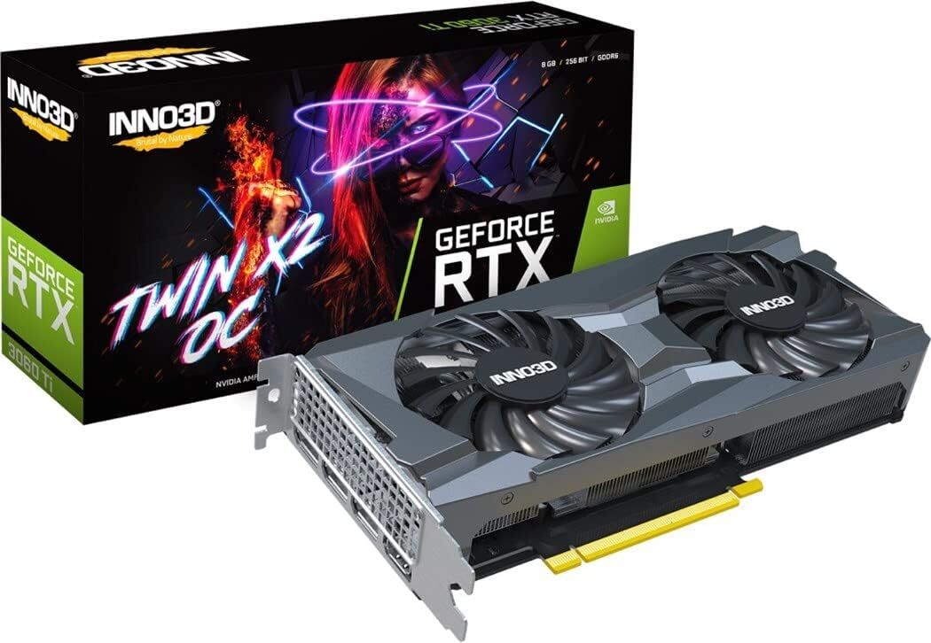 Inno3D GeForce RTX 3060 Ti Twin X2 Lhr 8GB GDDR6 256 Bit Ekran Kartı